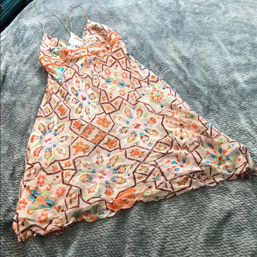 Diane Von Furstenberg Westina Silk Dress Size 6